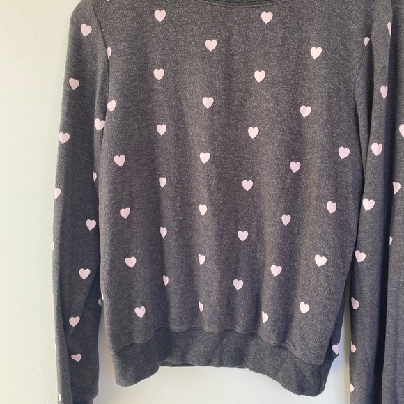 Wildfox Mini Hearts Sweater in XS - Picture 2 of 4